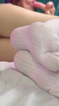 Éjaculation dans mes chaussettes Tabi