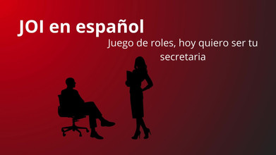 Theacher sex: Joi dalam Sepanyol, Main Peranan. Hari ini Jadi Setiausaha Awak