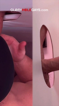 College Boy at the Gloryhole - and I Swallowed Every Drop