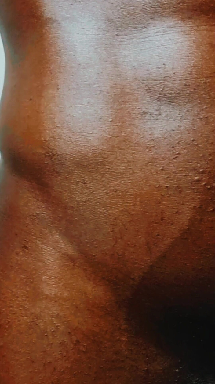 jamaicanbigdick: Naolejování mého velkého černého ptáka