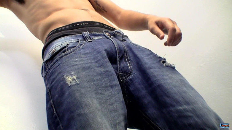 Straight naked thugs: Jego druga sperma dnia