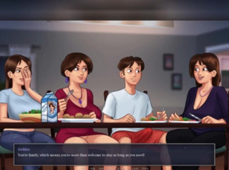 3DXXXTEEN2 Cartoon: Diane decides to move in. 3D porn cartoon sex