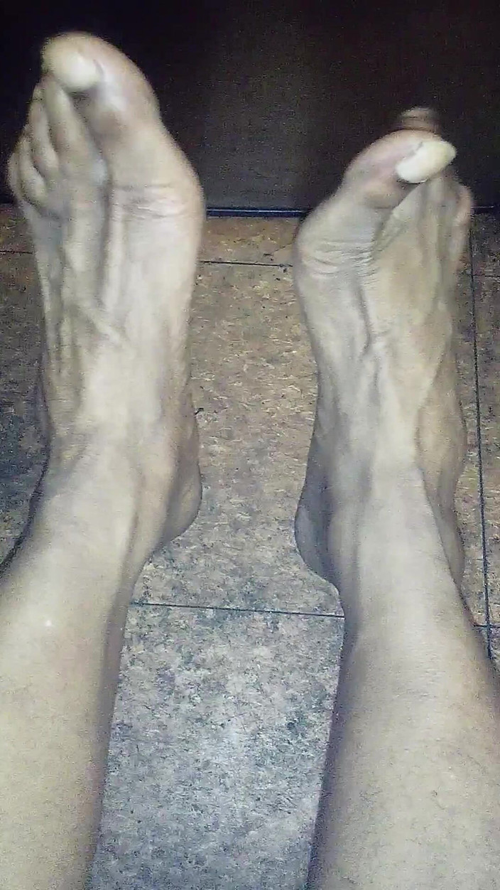 Sweet d willie: Foot Fetish Extreme Big Black Stanky Feet Fetish