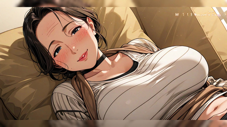 AI Porn: Sexy brunette Ai Hentai-stijl
