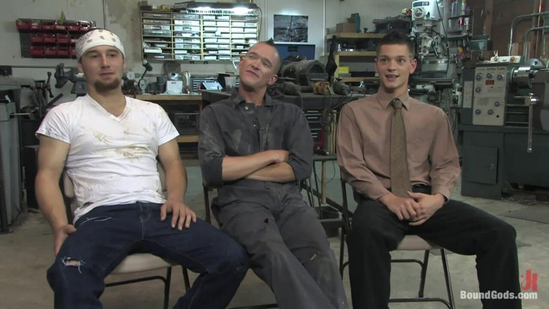 KINK men: Mayhem in the Metal Shop