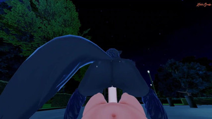 Hentai Smash: Man neukt SCP 1471 nadat hij het in het park tegenkomt -...
