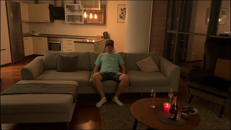 Mintaxxx69: Surprise for Husband, Wife Brings a Sexy Blonde for Him...