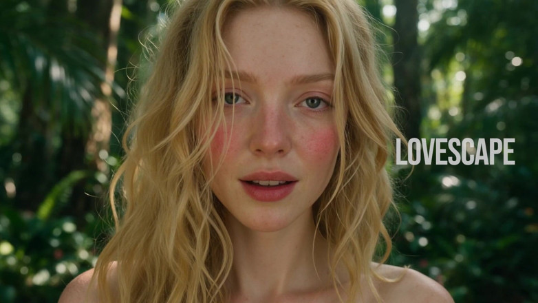 Lovescape: 森林金发女郎玩弄自己达到高潮 ai