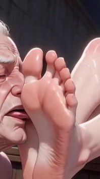 Forbidden Nun Foot Domination - Priest Slave Extremely Aroused