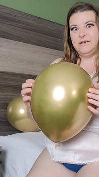 Balon grać pop i dźwięki