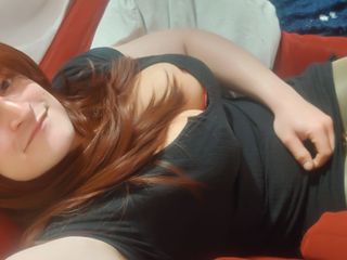 AshleyInHose: Ashley is horny, thinking about getting fucked while touching themself