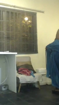 Fat Ass BBW Moaning and Stripteasing at the Kitchen
