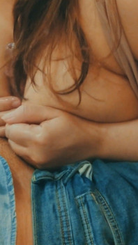 My Stepmother in Law Gave Me Amazing Oily Titfuck by Keeping My Dick Between Her Big Boobs