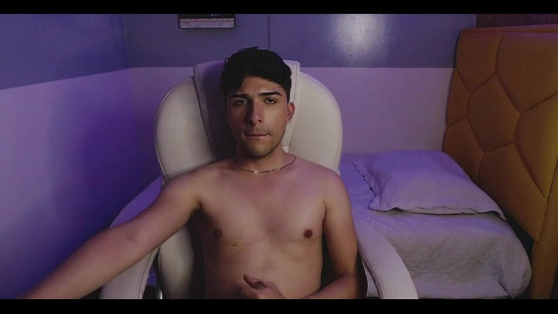 Diego latinboy: Masturbating and Cumming on Webcam While Meeting Random People Around...