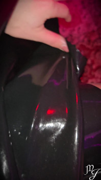 Antyhose & Latex Skirt That’s All You Get to See - Mistress Julia
