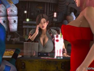 The fox 3D: Honoka vs bld ii (बड़ा छिपकली लंड)) & 26regionsfm एनीमेशन द्वारा बोनस ध्वनि के साथ 3डी हेनतई पोर्न sfm