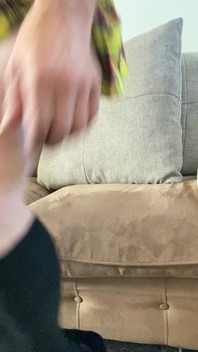 Chastity Caged Ball Slapping