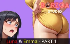 Chị kế lớn tuổi gợi cảm với chị kế trẻ khám phá bí mật lớn cứng trong quần lót khi mẹ kế ở bên ngoài