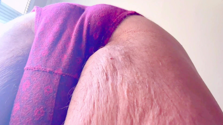 Hand-Free-Daddy-Chub: Dominant Big Bear Smushed You with Big Balls and Cum...