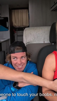 Busty Rv Driver Jennifer Mendez Rescues Lost Hikers and Gets Rewarded