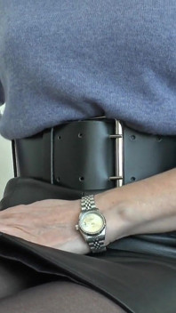 Fetish for Wide, Tight Belts and Wristwatches Part 1 Lady Victoria Valente