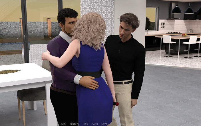 Adultgameplayvideos studio: My Stepbrother 's Wife #44 Alan Kissed Justine in Front of John