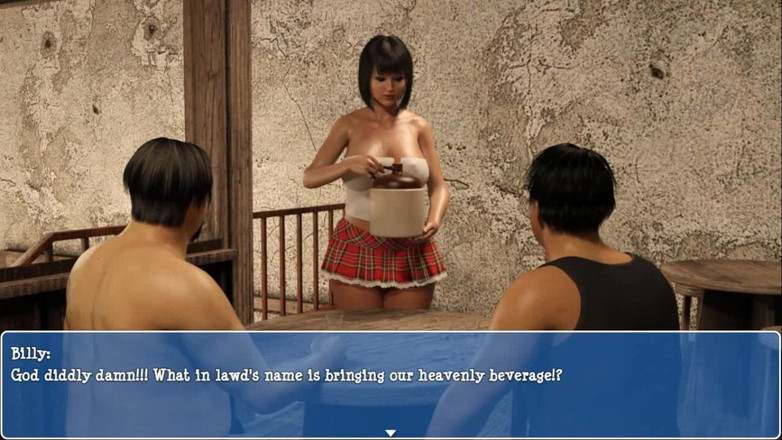 Dirty GamesXxX: Lily dari lembah: Sekumbu lelaki negara miang di tavern