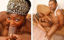 Ebony beauty: Miss Simone một con đĩ da đen với âm hộ mịn màng làm...