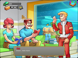 Porny Games: Space Rescue 0.7.5 - Due cazzi per un solo ragazza