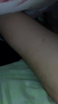 I Looked Under the Blanket and There Was My Neighbor Licking Pussy and My Girlfriend Watching and Masturbate (surprise Threesome