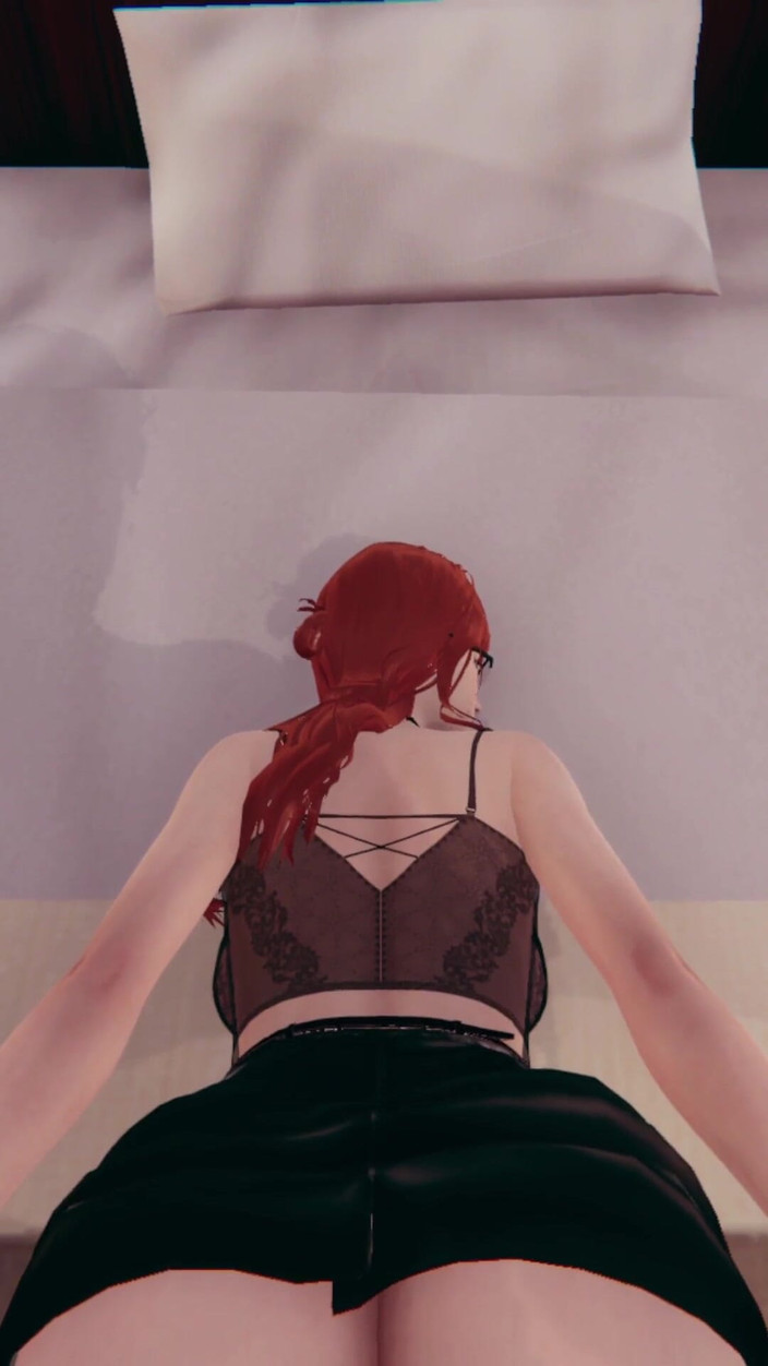 TravisMillpi: La matrigna MILF aiuta il figliastro a venire due volte