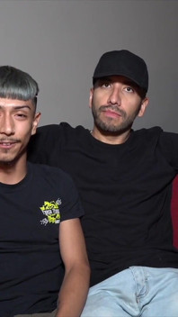 Tag-team, Schwuler Gruppensex Flip Ficken, Roher Latino-twink Mit Großem Schwanz