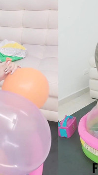 Free+b2p 1718ballons Pool Hot Water