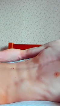 I messed up my body with a powerful shot of cum