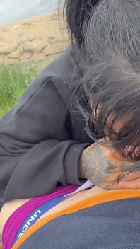 Publiczne creampie z Gattouz0 - Dostałem na kolana, wyssałem go i skończył we mnie - Yasmina Khan