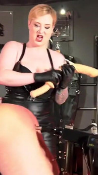 Emasculated by Hot Mistresses, Big Cocks and the Merciless Fuck Machine