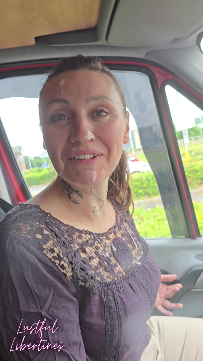 Lustful Libertines: Carpark Blowjob &amp; Shop Cum Walk