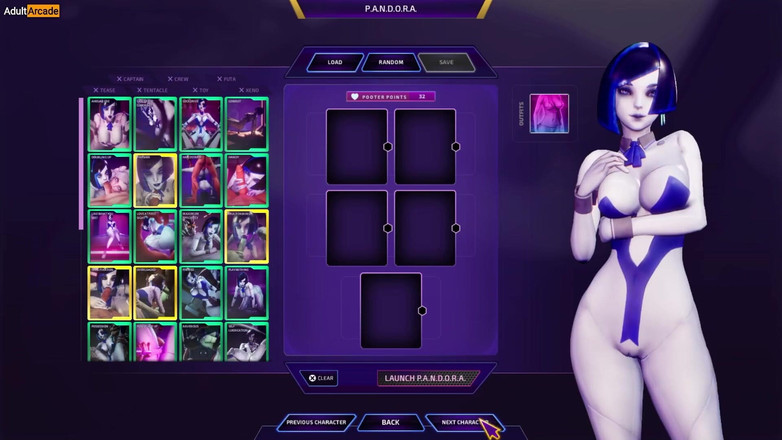 LewdArcade: Subverse Elaisha Kolekce sexuálních scén [část 02] Gallery Game Play [18+] porno hra...