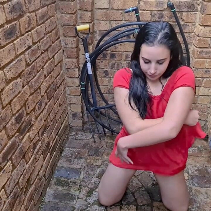 domslutfucker: Teen Ally Mouth Piss and Cock Sucking, POV