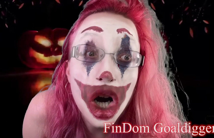 FinDom Goaldigger: Taglio delle palle di halloween