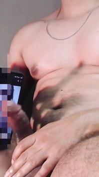 Ejaculare tribut cu fotografia unuia dintre urmăritorii mei