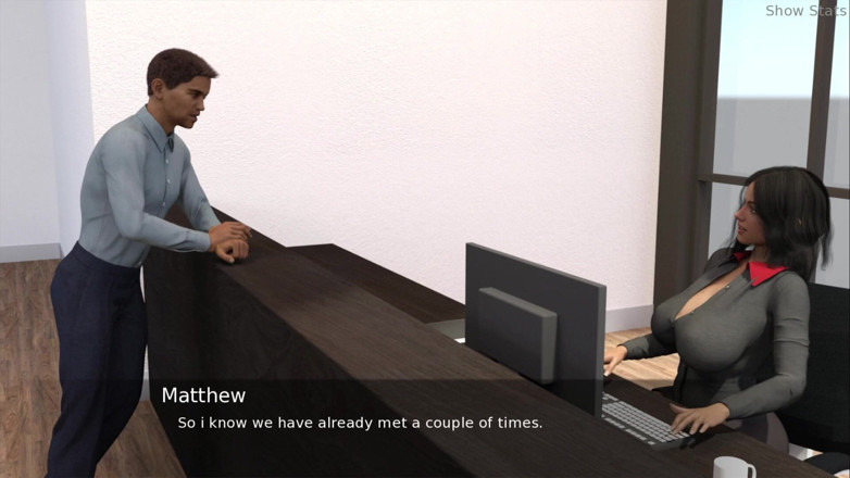 Porny Games: Project hete vrouw - vrouw die plezier heeft met jonge dekhengst (9)