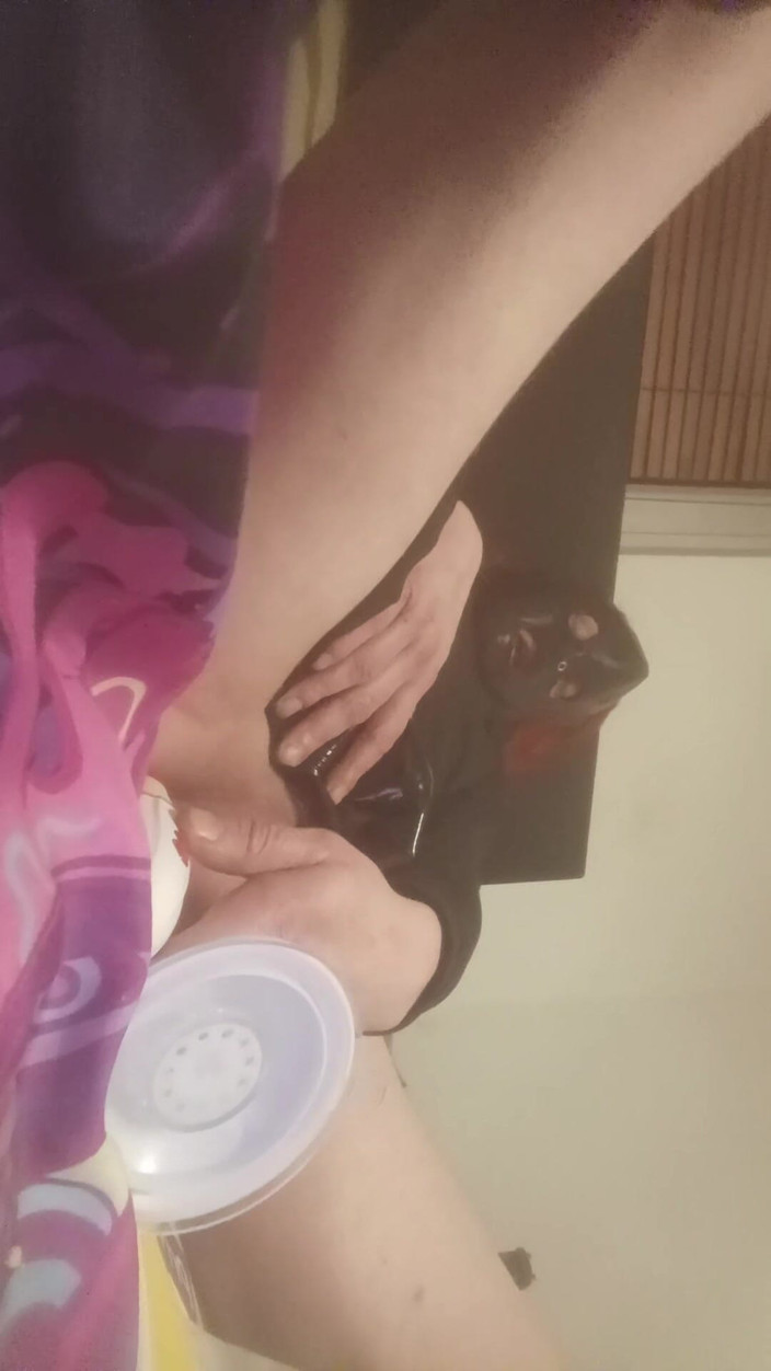 JujuTV: Sissy Slave Bitchboyass Boots Vibrator Anal Masturbation