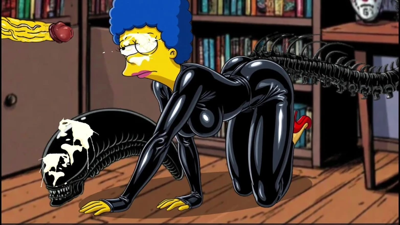Octopussy Lovers Club: हैलोवीन विशेष कार्टून। एलियन: Homer