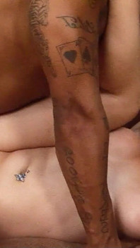 Sexy blonde teen Daina fucked hard by a black guy with a big cock