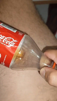 Boy Gets His Dick Stuck in a Coca-cola Bottle