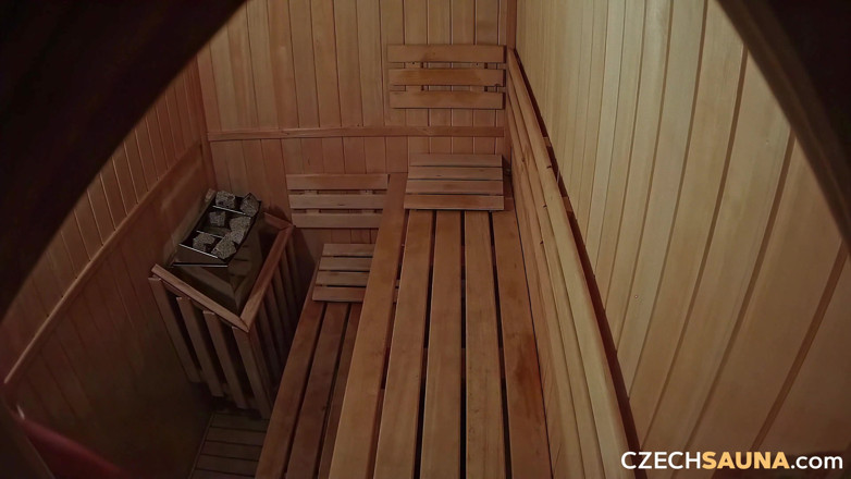 Czech Sauna: Czech Sauna 15: Cougar MILFs Showing off in Steamy Sauna