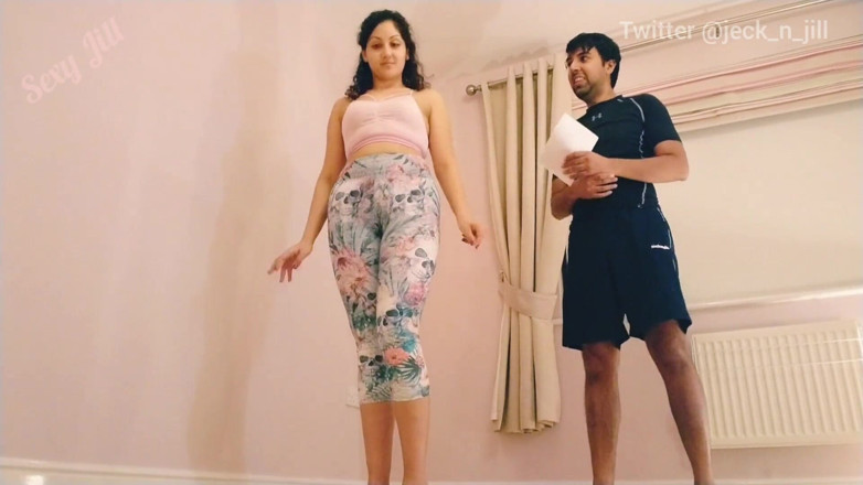Big Ass Latina: Cô bé thể dục latina mông to bị huấn luyện...