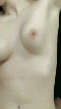 Dark haired smoking stepsister persuaded to fuck