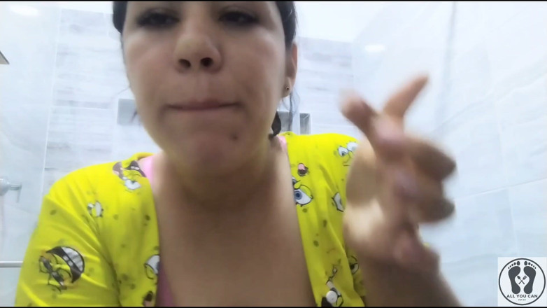 All You Can Fetish: Tongue Fetish Snot Nose Play Nostrils Cum on My Braces